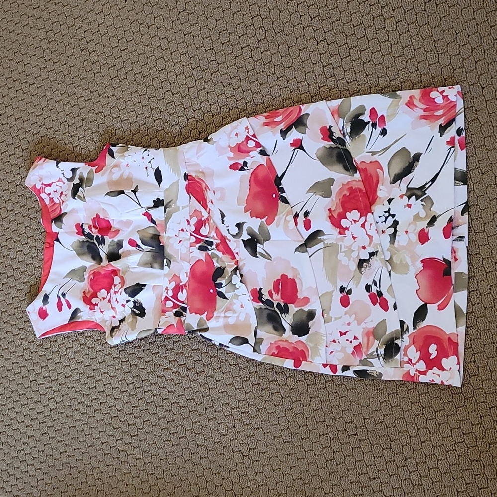 Connected Apparel Floral Dress